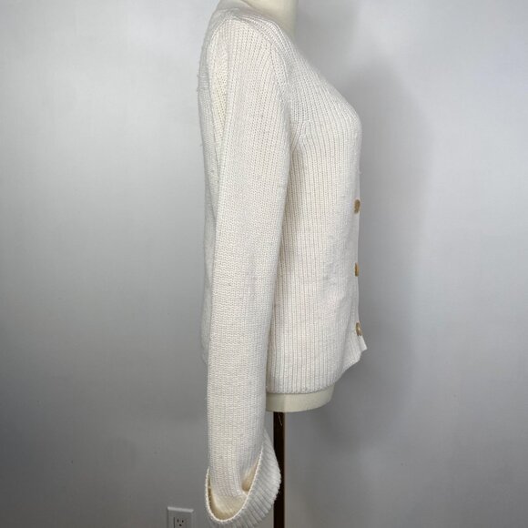 Banana Republic  - White Knit Cardigan - Picture 5 of 6